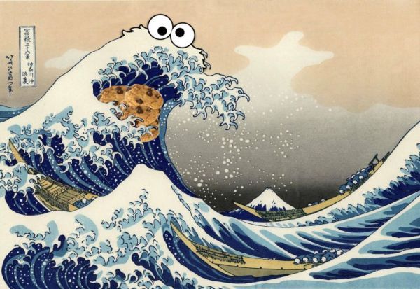 Tsunami Cookie Monster